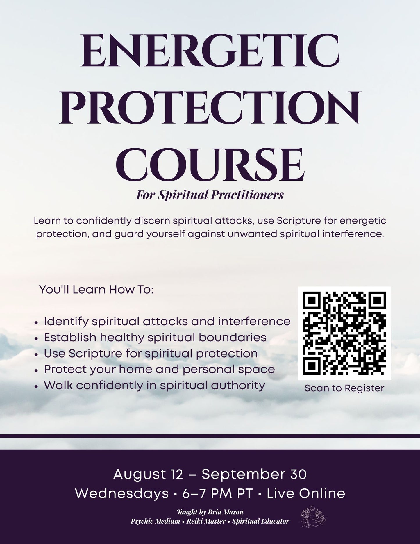 ENERGETIC PROTECTION COURSE - LINK ONLY