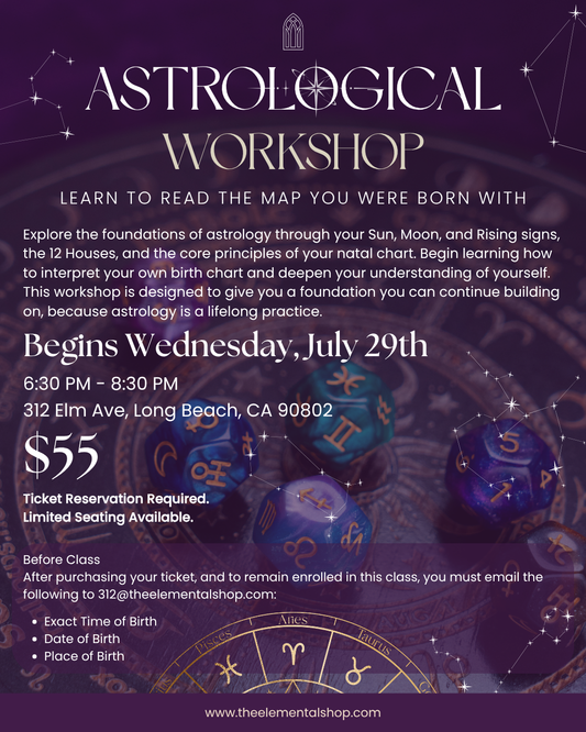 7/29 - ASTROLOGICAL WORKSHOP