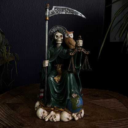 SITTING SANTA NUERTE BLACK