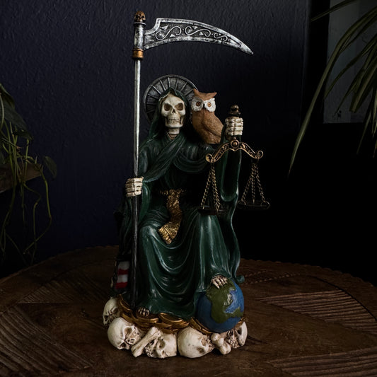 SITTING SANTA NUERTE BLACK