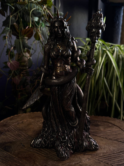 Hecate statue, resin style