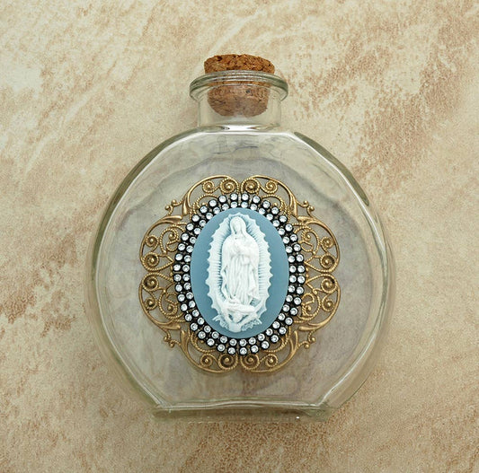 VINTAGE GUADALUPE HOLY WATER BOTTLE