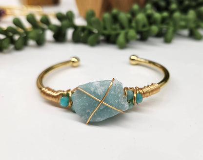 AMAZONITE BANGLE