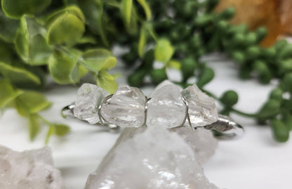 CLEAR QUARTZ BANGLE