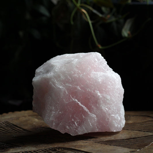 L ROSE QUARTZ CHUNK - SUPER SIZE