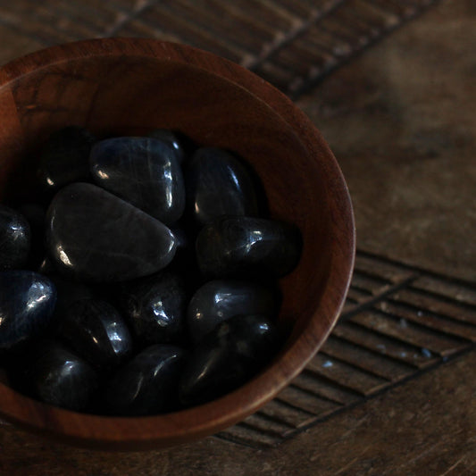 TUMBLED AAA BLUE SAPPHIRE