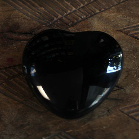 OBSIDIAN HEART 4"