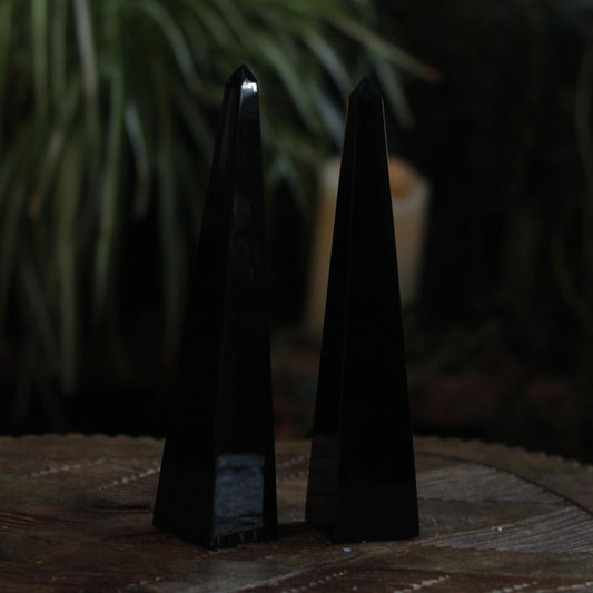 OBSIDIAN OBELISK 18cm