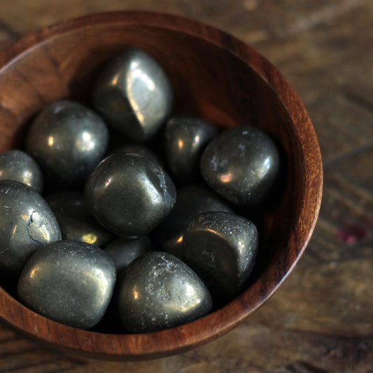 TUMBLED PYRITE