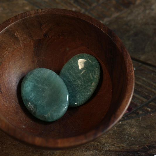 AMAZONITE WORRY STONE