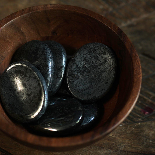 HEMATITE WORRY STONE