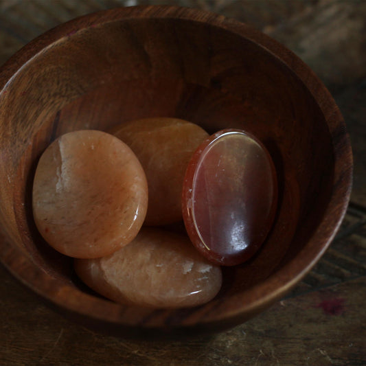 RED AVENTURINE WORRY STONE
