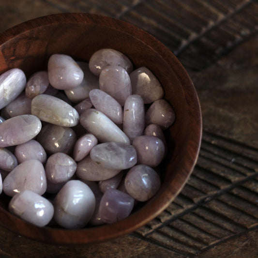TUMBLED AAA KUNZITE