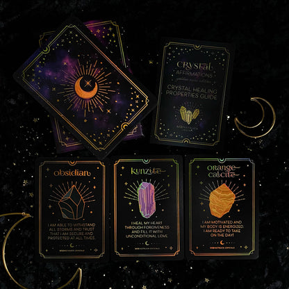 GOLD CRYSTAL AFFIRMATIONS