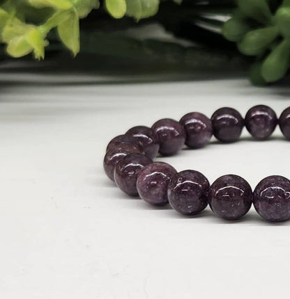 LEPIDOLITE BRACELET 8MM