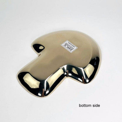 BRASS MUSHROOM TRAY