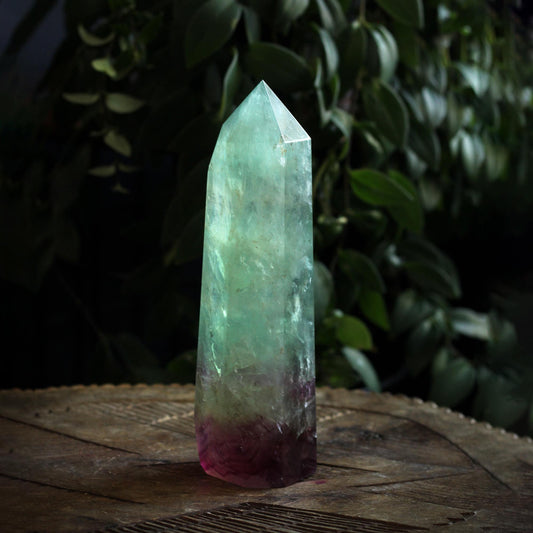 RAINBOW FLUORITE TOWER