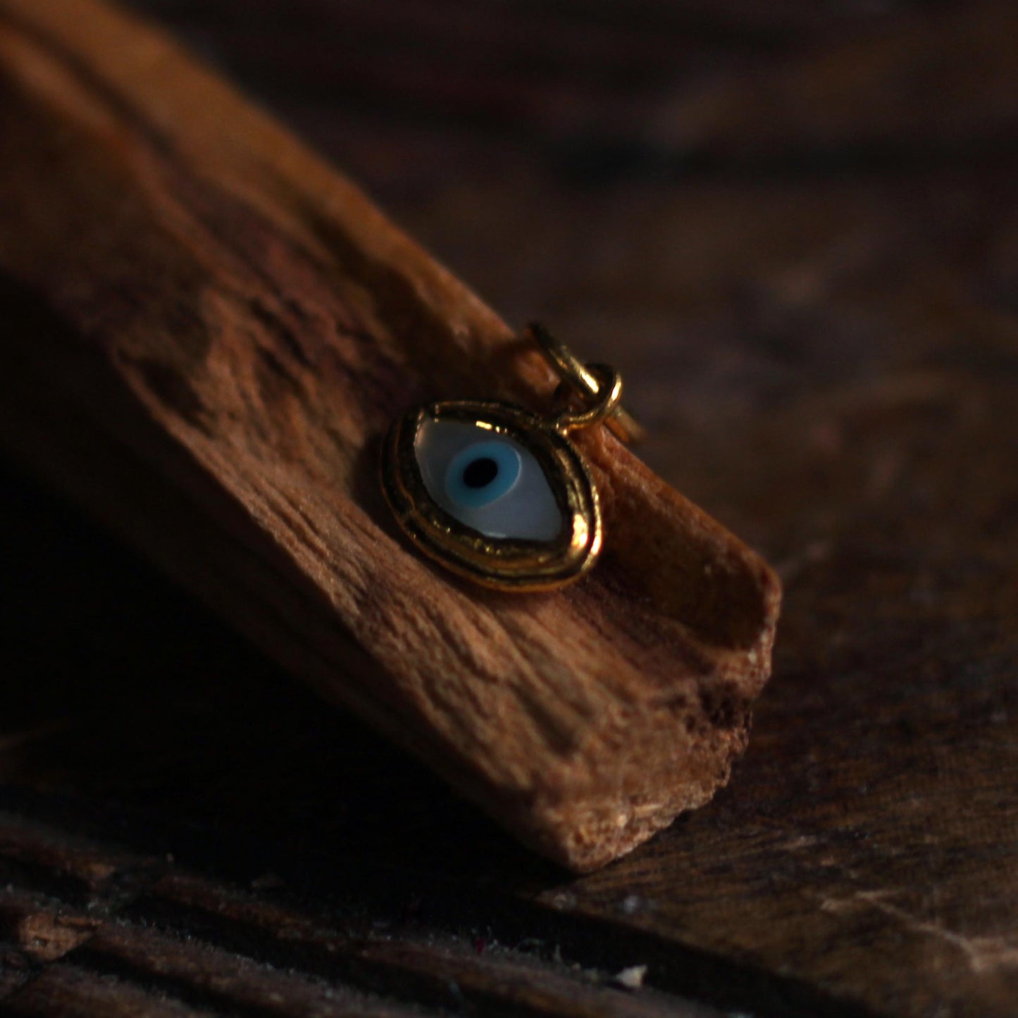 EVIL EYE PENDANT 18K GOLD