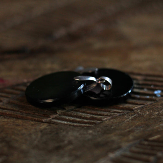 OBSIDIAN SCRYING PENDANT 40mm